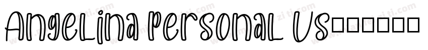 Angelina Personal Us字体转换